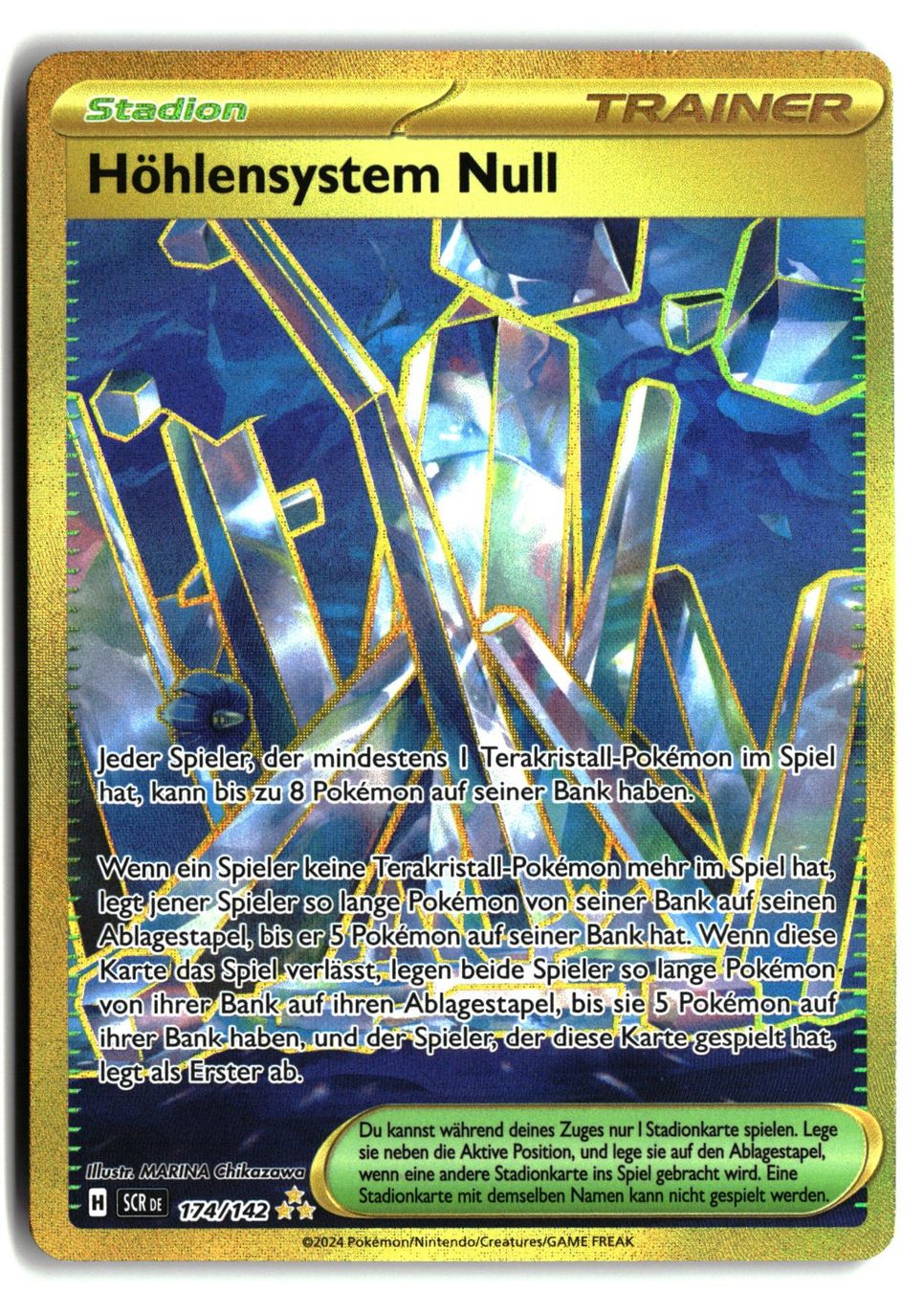 Pokémon Cartes à collectionner: Höhlensystem Null #174 Pokemon Stellarkrone – D'occasion à Feuerthalen par Plazatoys