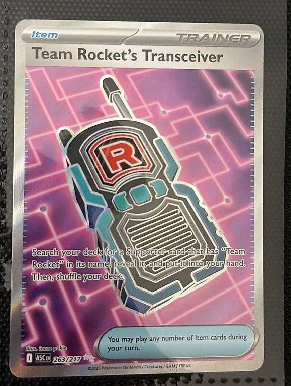 Carte collezionabili: Pokémon | Team Rockets Transceiver 263/217 | ASC – Usato da Dübendorf venduto da CollectiQz