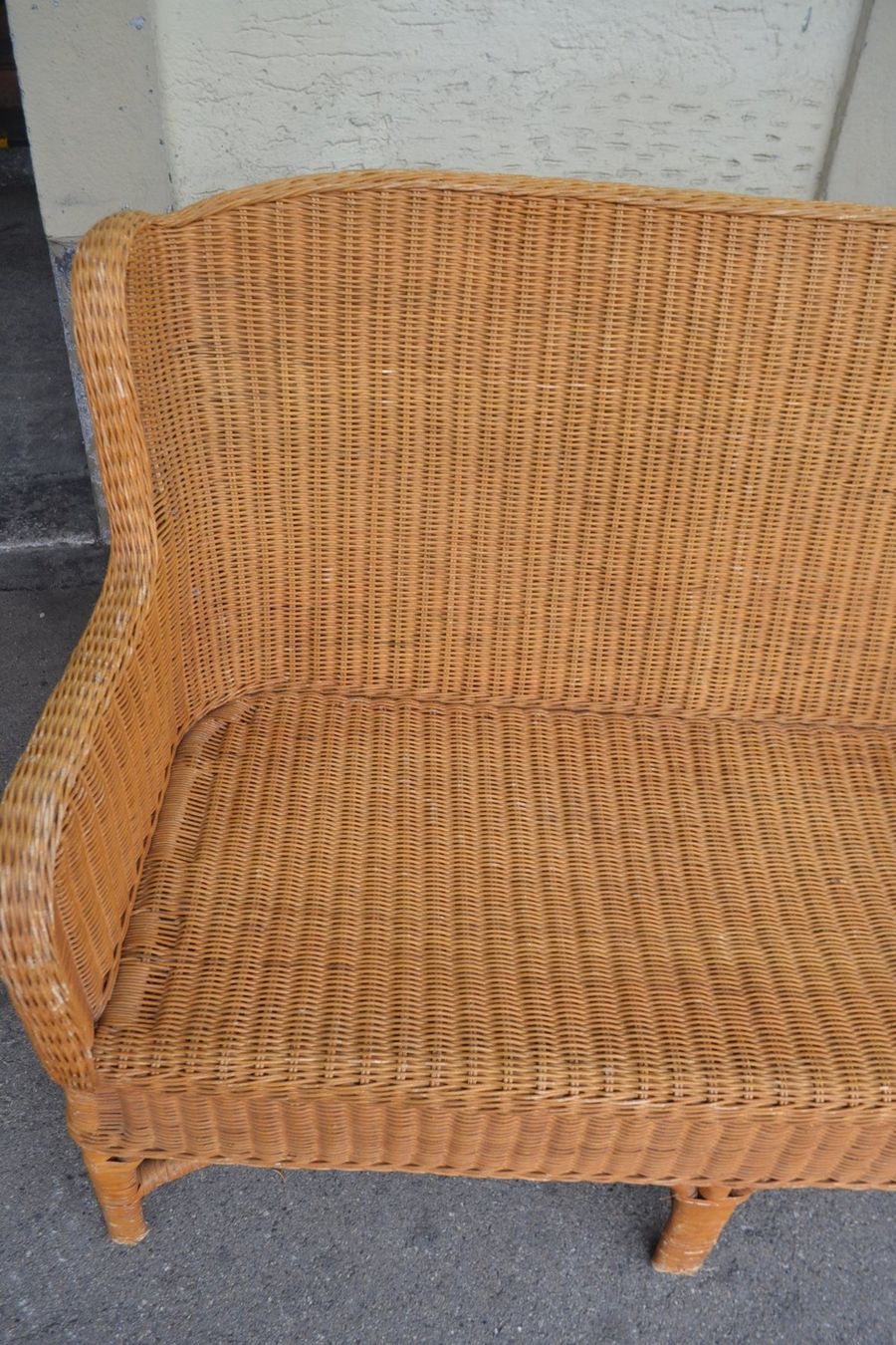 Stühle: Korbstuhl Rattan 2 Sitzer – Gebraucht aus Wil SG von  4