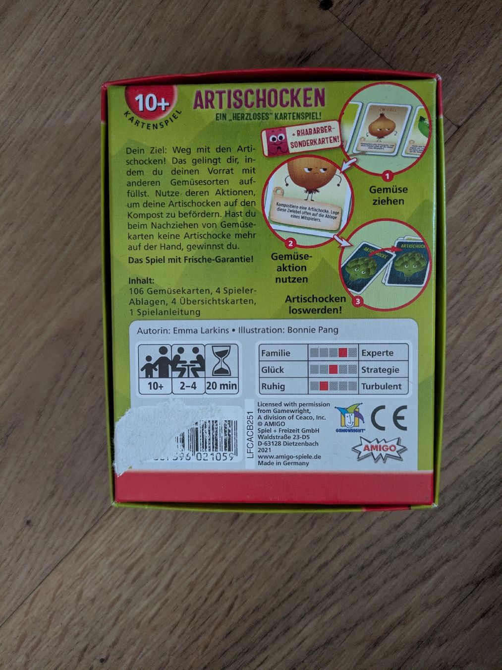Giochi: Spiel Artischocken – Nuovo (secondo la descrizione) da Allschwil venduto da rosapferd 1