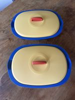 Tupperware Miss Saigon vintage 1,7litre bleu, jaune, rouge