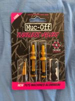 Muc-Off Tubeless Ventile 44mm  Gold (Neu & OVP)