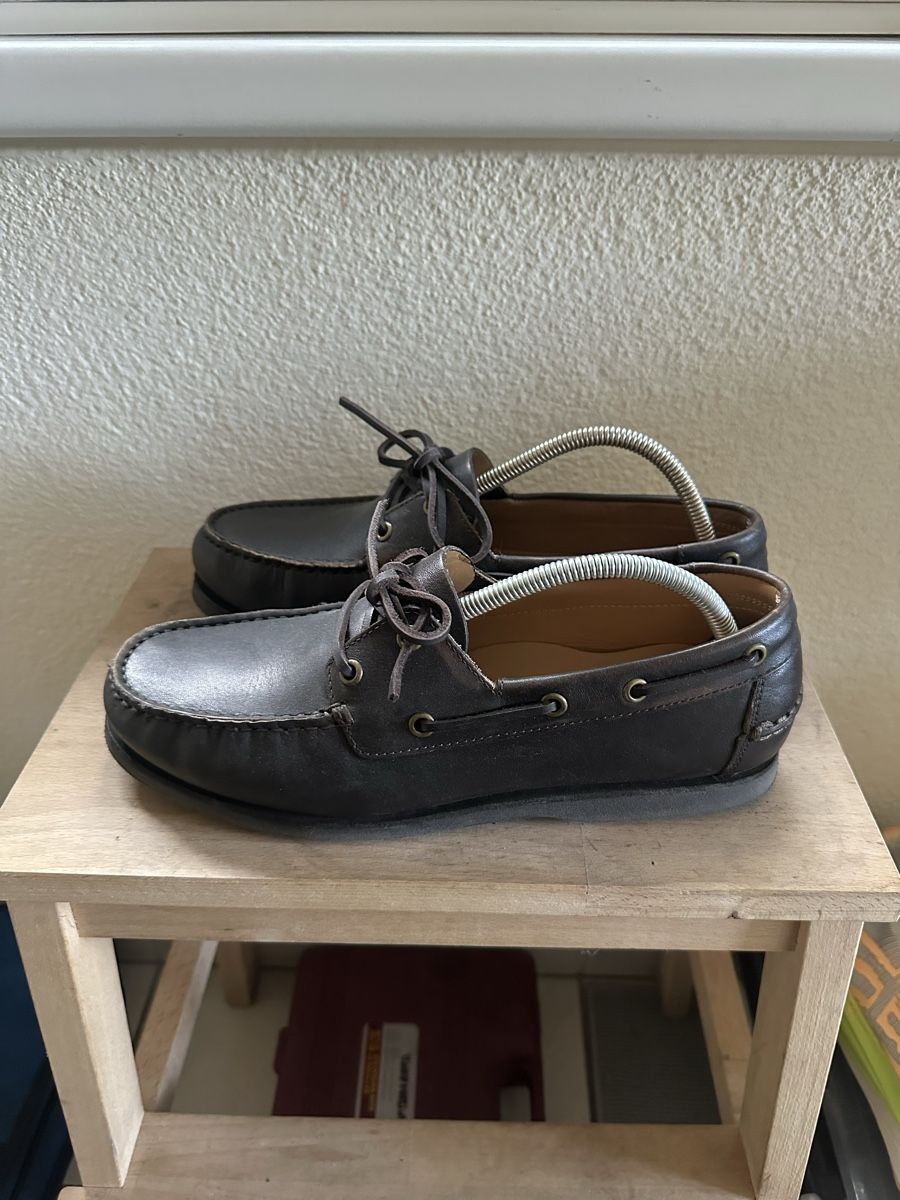 Zara Scarpe da uomo: Bootsschuhe Leder Zara 42 – Nuovo (secondo la descrizione) da Männedorf venduto da willywonka14 1