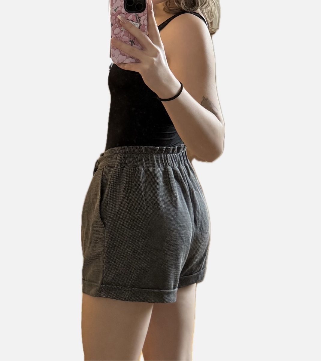 Pantaloni: Grey belted summer shorts – Nuovo (secondo la descrizione) da solothurn venduto da mil_ja.t 3