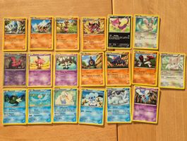 Pokémon Vintage 19 Karten-Lot (2011) – Emerging Powers DE