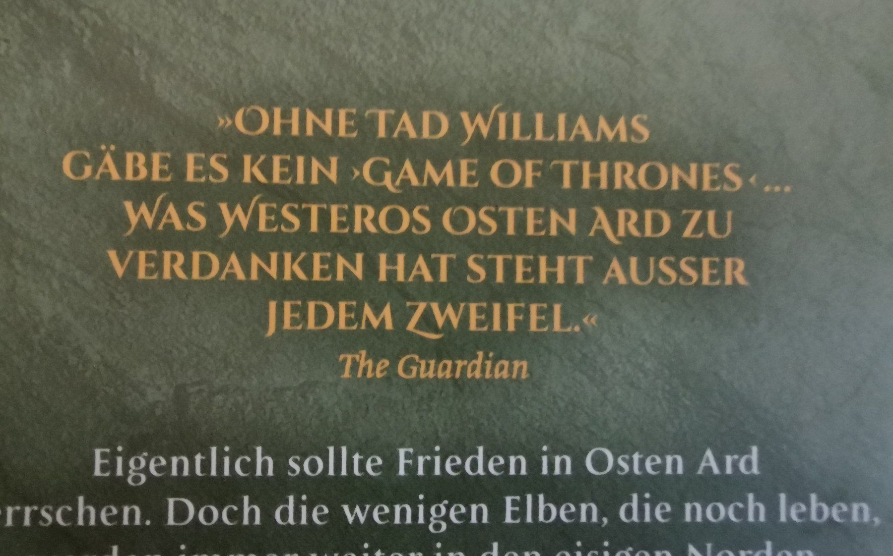 Bücher: Tad Williams - das Herz der verlorenen Dinge – Gebraucht aus bern von jeannie2006 2