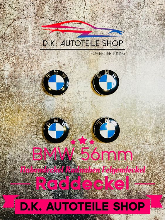 NBKLSEG Radnabenkappen 4Stück - 56mm Für ABT Felgen