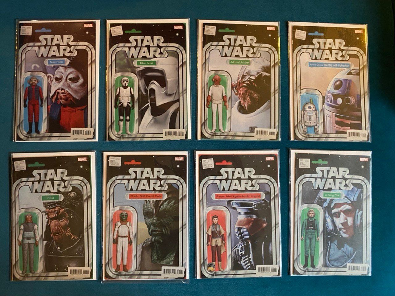 Fumetti: Komplettset Marvel Star Wars Action Figure Variant Comics – Usato da Schmiedrued venduto da swissgeeks01 7