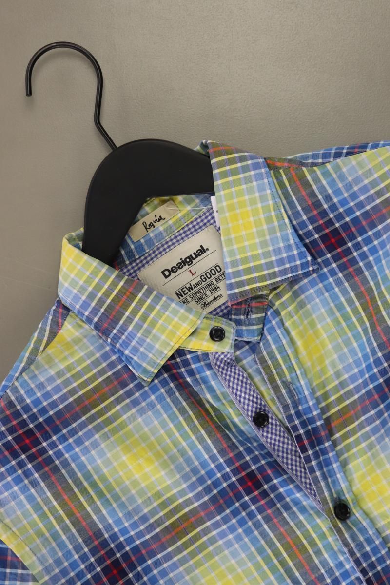 Hemden: Desigual Karohemd Gr. L kariert Langarm – Gebraucht aus Neustadt an der Waldnaab von SecondLifeFashion 2