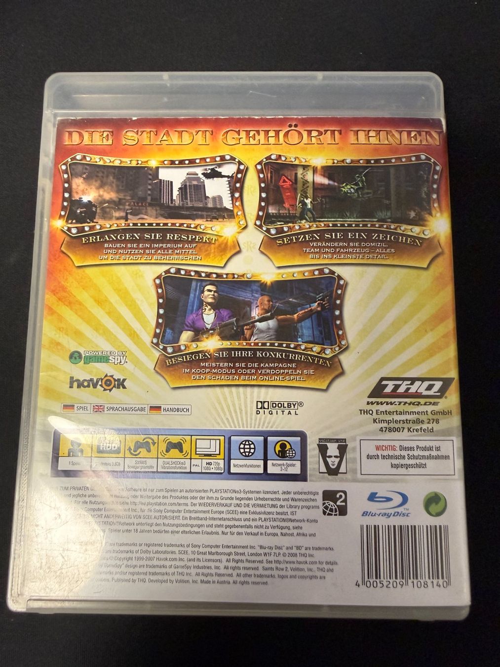 Sony Giochi: Saints Row 2 - PS3 – Usato da Pont-de-la-Morge venduto da Darfal 2