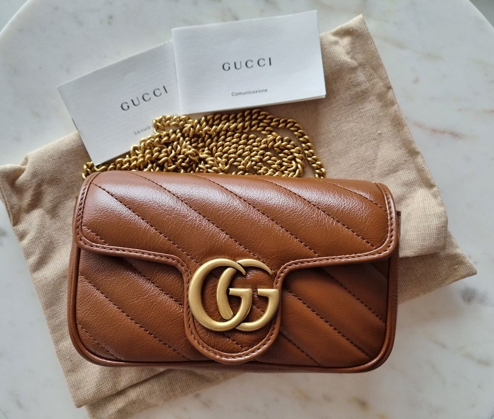 Gucci Borse da donna: Gucci GG Marmont Mini – Usato da Oberrohrdorf venduto da RosePourpre