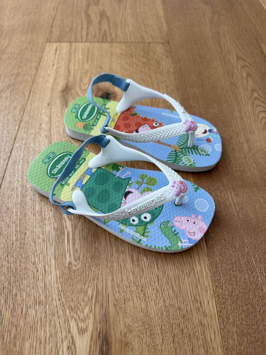 Havaianas Scarpe per ragazzi: Havaianas - Peppa Wutz, Gr. 27/28 – Usato da Interlaken venduto da fbnscl