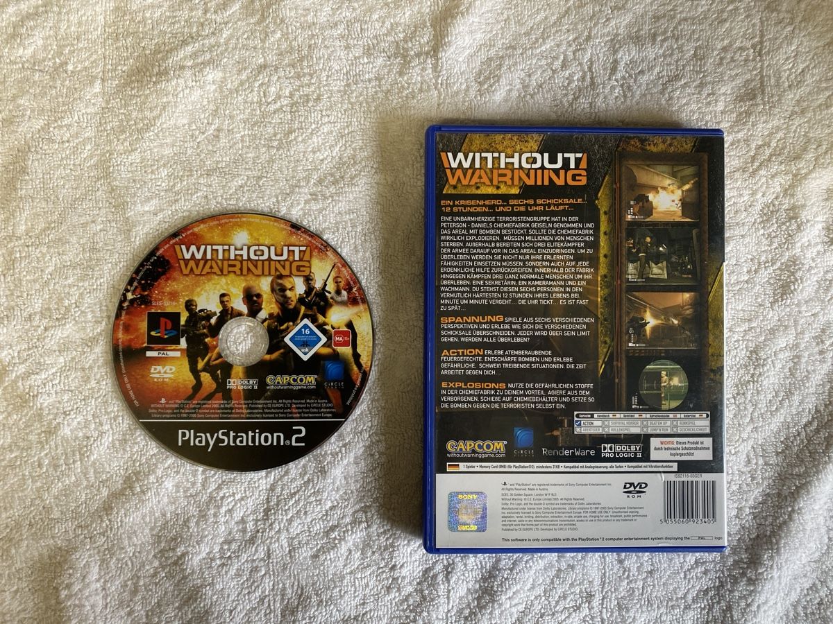 Sony Jeux: Without Warning PS2 – D'occasion à Reichenbach i. K. par Daniel840 1