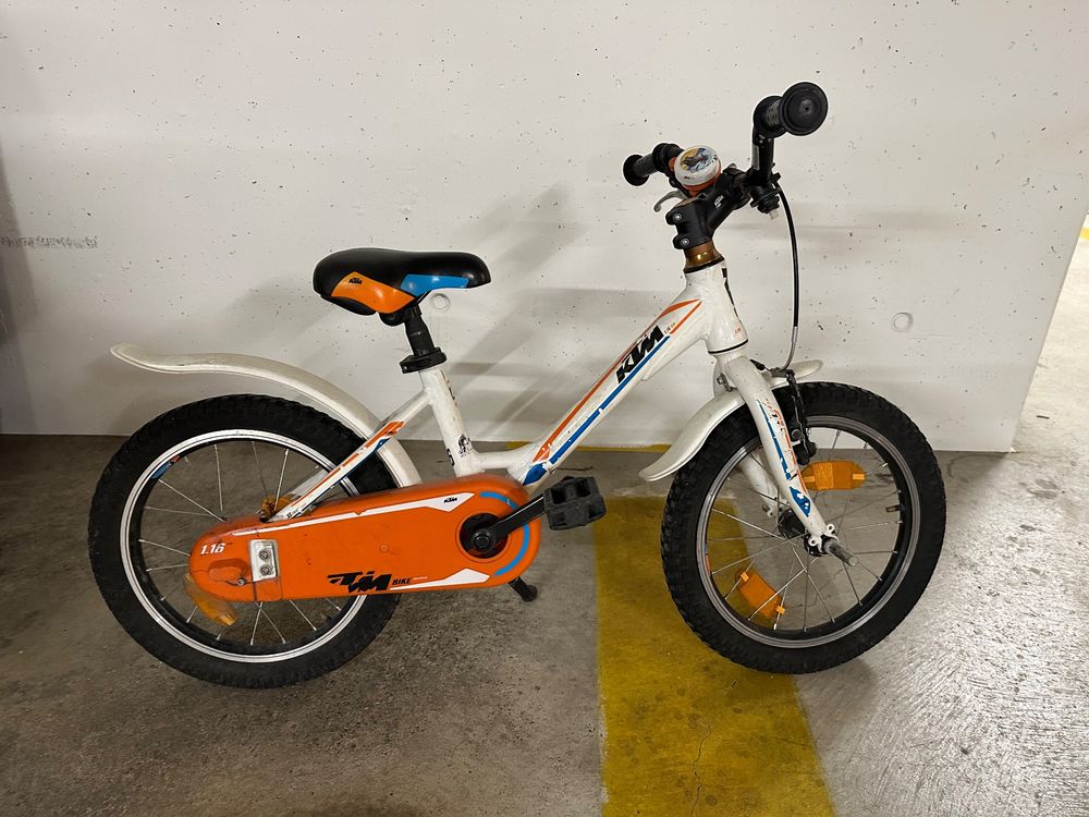  Kinder Fahrrad 16 Zoll KTM 1.16 Kid (Gebraucht) in Stallikon für CHF 30 