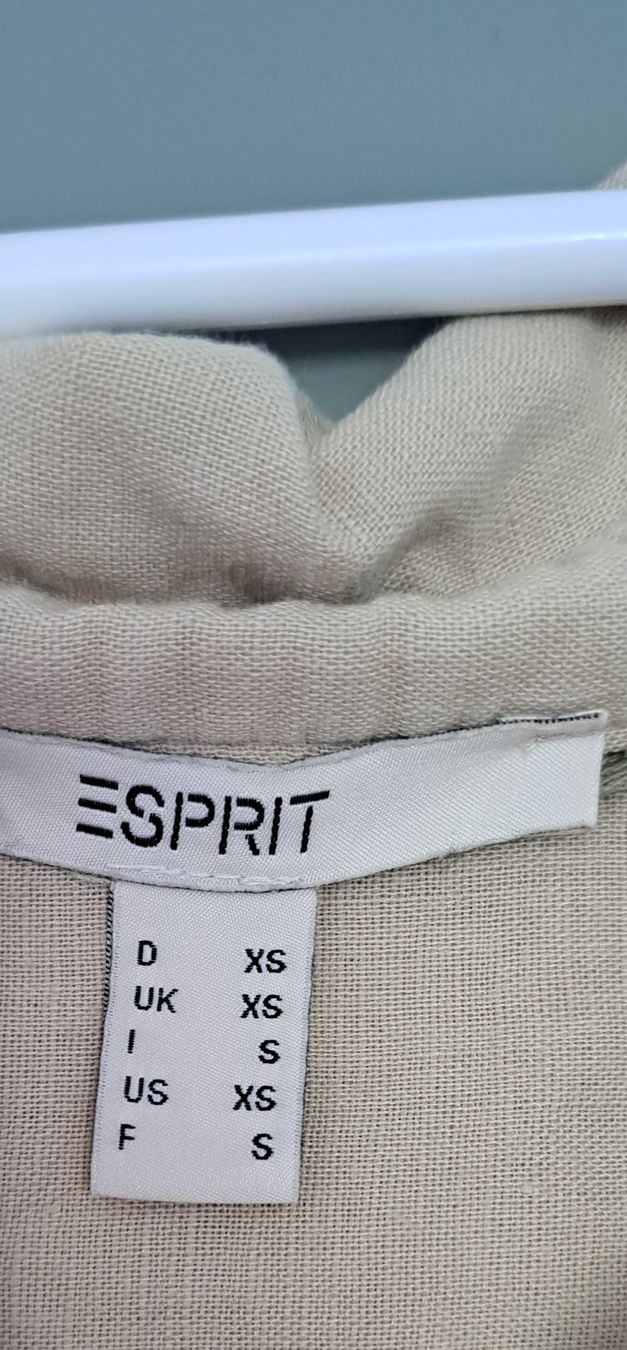 Esprit Camicette: Damen Bluse Esprit Leinenmix beige – Usato da Zürich venduto da Christina_Dale 1