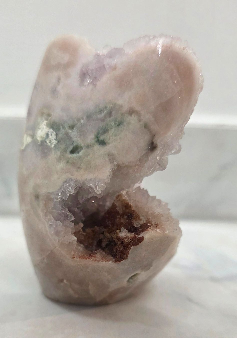 Minerali & Pietre curative: Pink Amethyst Freiform 300g – Nuovo e nell'imballaggio originale da Matzingen venduto da Shay_Crystalz 1