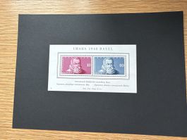 Imaba Block 1948 Basel Postfrisch 
