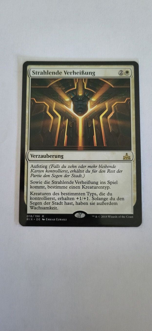 Magic The Gathering Carte collezionabili: MTG - Strahlende Verheissung – Usato da Münsingen venduto da Heroism2010
