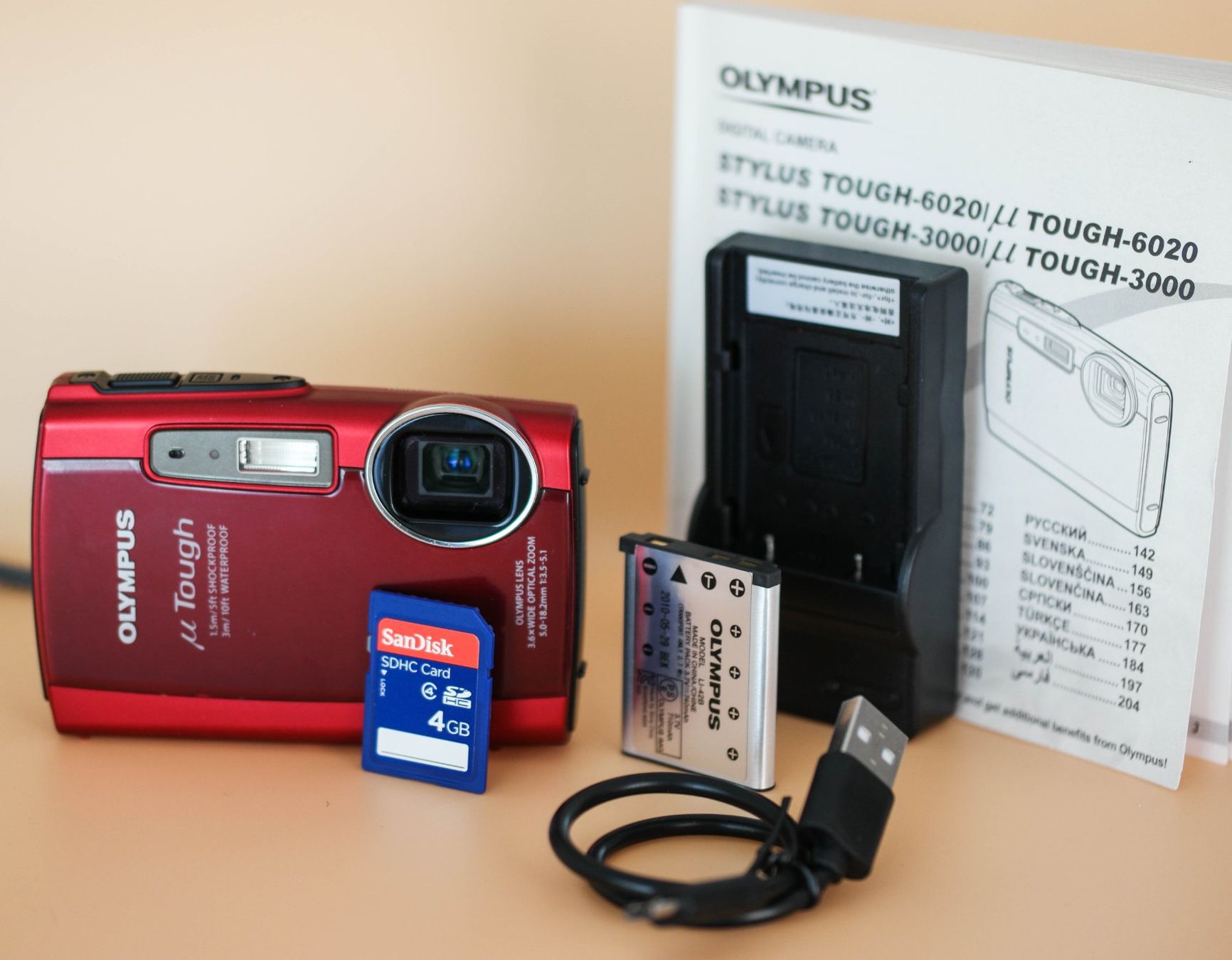 Olympus Fotocamera: Olympus Mju Tough 3000 Digitalkamera – Usato da Thörishaus venduto da vintagger 1