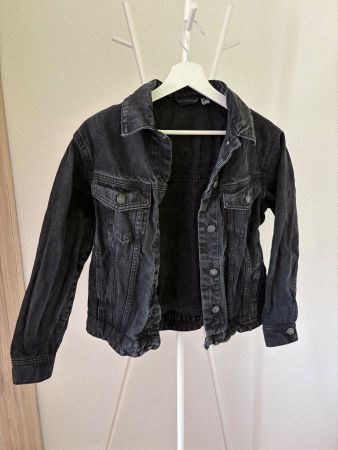 Jeansjacke schwarz Grösse S