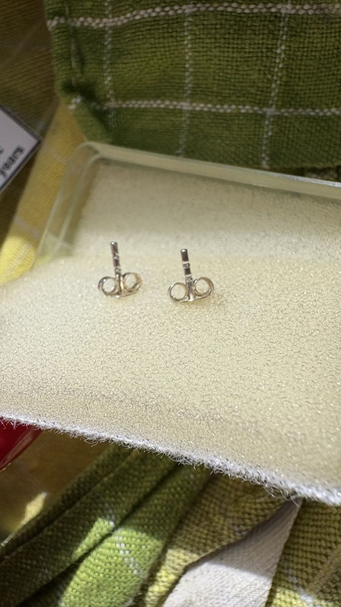 Ohrringe & -stecker: Moldavit Ohrstecker – Gebraucht aus Altstätten SG von Mariapestozza 2