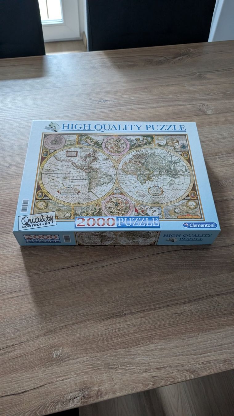 Clementoni Puzzles: Puzzle Clementoni Weltkarte 2000 Teile – D'occasion à Weinfelden par joe_7gq7