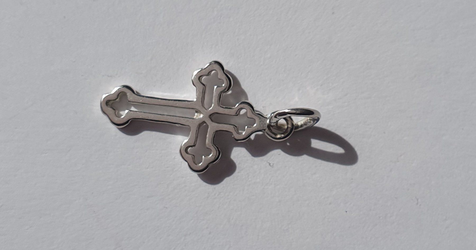 Anhänger: Filigraner Anhänger Kreuz Silber 925 – Neu und originalverpackt aus St. Margarethen TG von Schachmatt