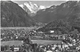 Ansichtskarte Interlaken 1956