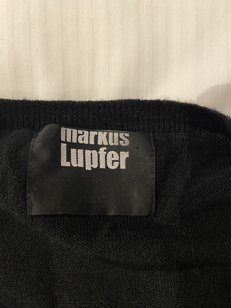 Maglioni & Felpe: Markus Lupfer Wool Jumper Lips Sequin Black Size Small 49 – Usato da Grand-Lancy venduto da catallegra1976 1