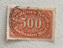 DR - Deutsche Reich Briefmarke