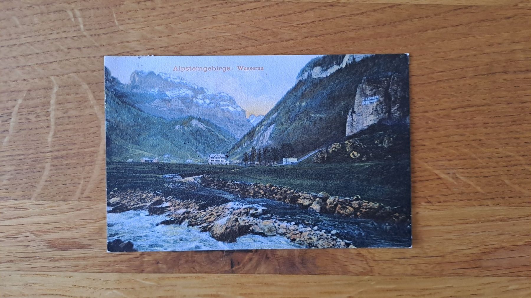 Ansichtskarten: Ansichtskarte Wasserauen 1916 – Gebraucht aus Speicherschwendi von allowed-crime