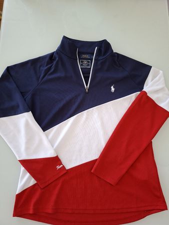 Polo manches longues Polo Ralph Lauren en bleu marine,