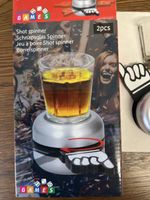 Shot Spinner Partyspiel, neuwertig, lustiger Zeitvertreib