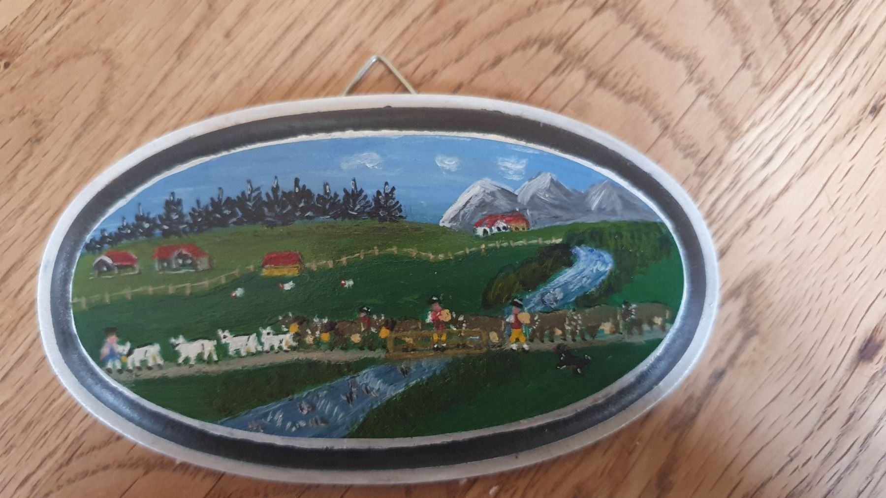 Gemälde: Kleines Appenzeller Alpaufzug  Bild – Gebraucht aus Flawil von Naphtali 6