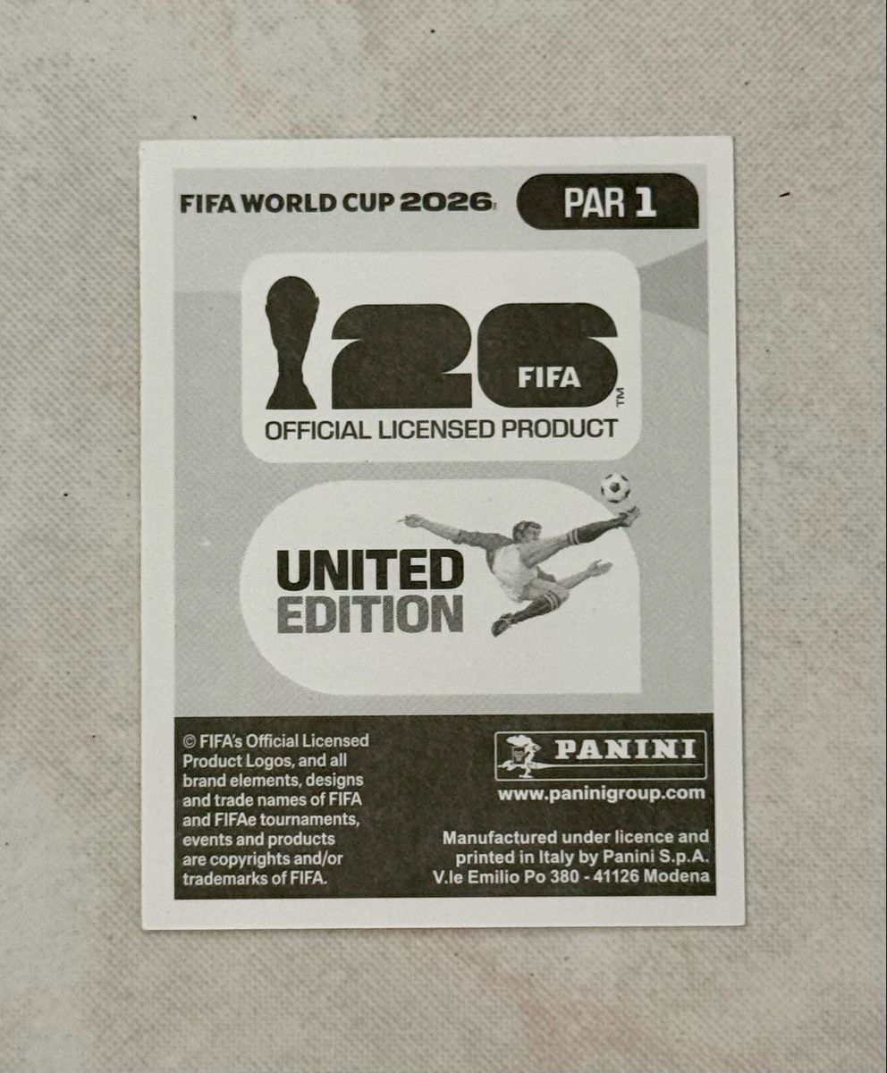 Panini Carte collezionabili: Panini WM 2026!!! PAN 1 – Nuovo (secondo la descrizione) da Oberentfelden venduto da NunoLouro 1