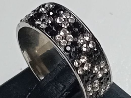 Anelli: ring edelsthal mit kristall,,,glanzig – Nuovo (secondo la descrizione) da Basel venduto da bij_5hqd