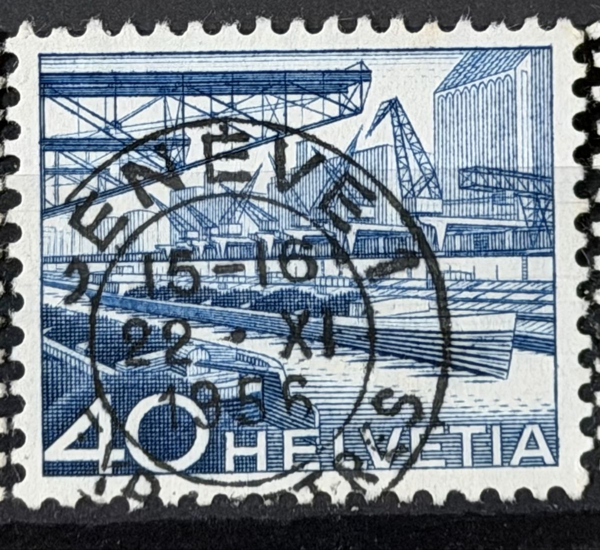 Alle Briefmarken: Timbres  - Suisse  – Gebraucht aus Petit-Lancy von Solcarm 7
