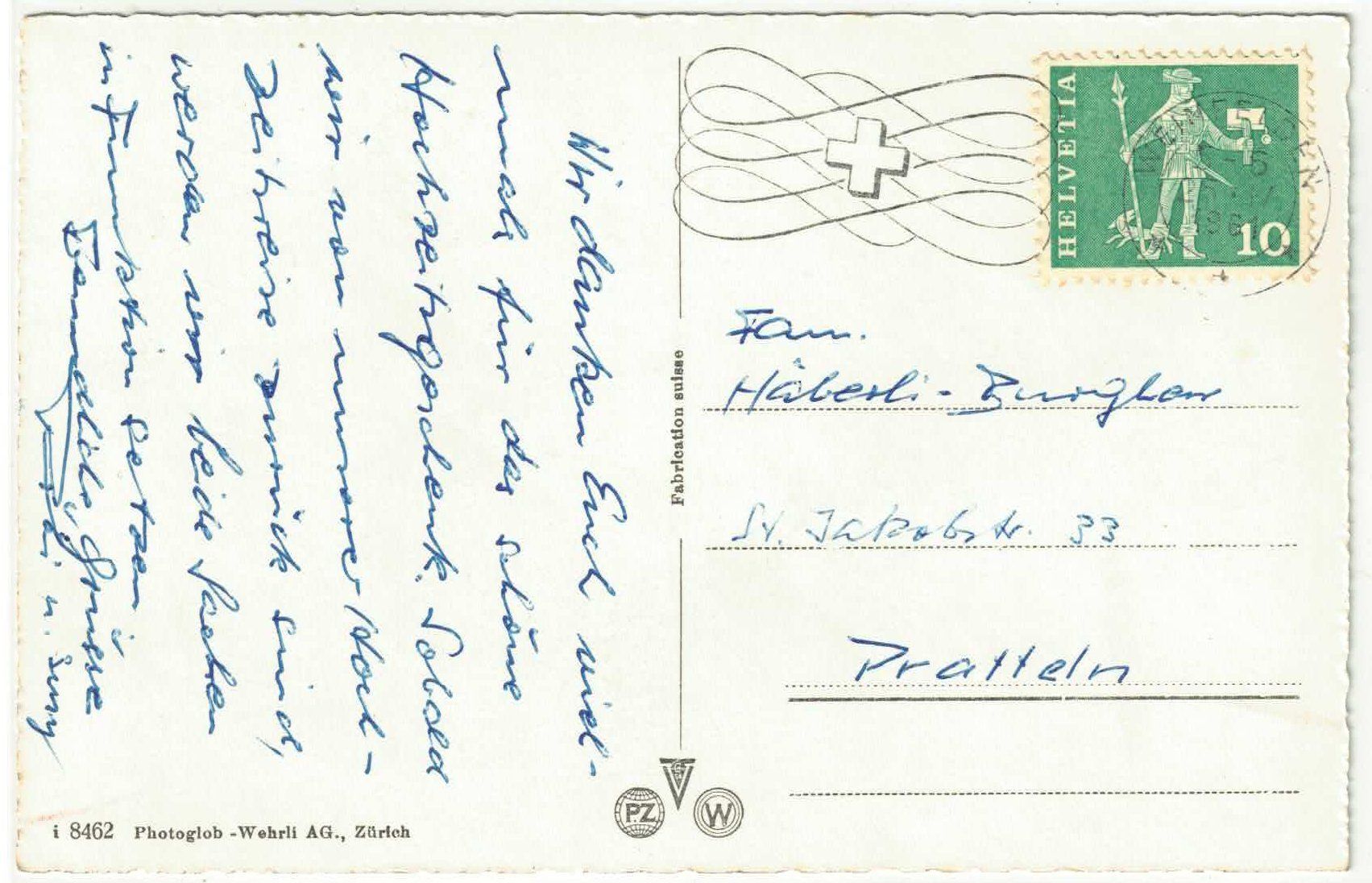 Cartoline postali: Spiez - Schloss – Usato da Ettingen venduto da Kartenplanet 1