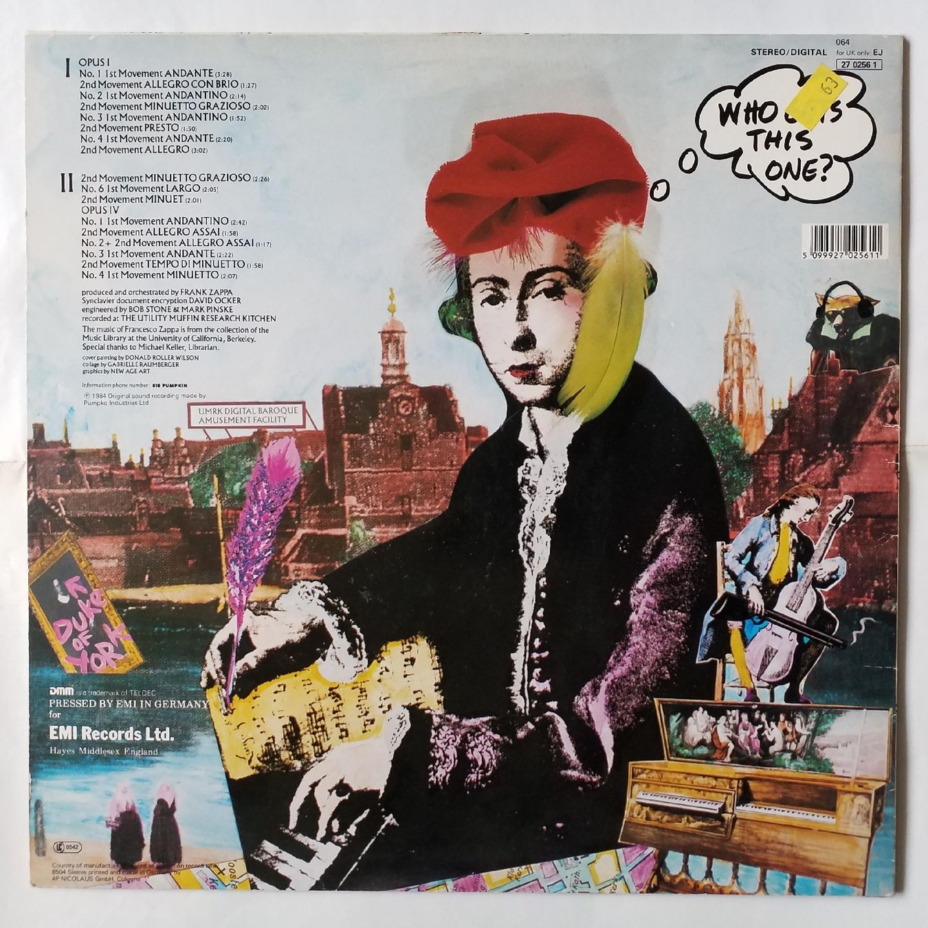 Dischi in vinile: FRANK ZAPPA,  Francesco Zappa - 1st press  +++++ – Usato da Yverdon-les-Bains venduto da Jacotreut 1