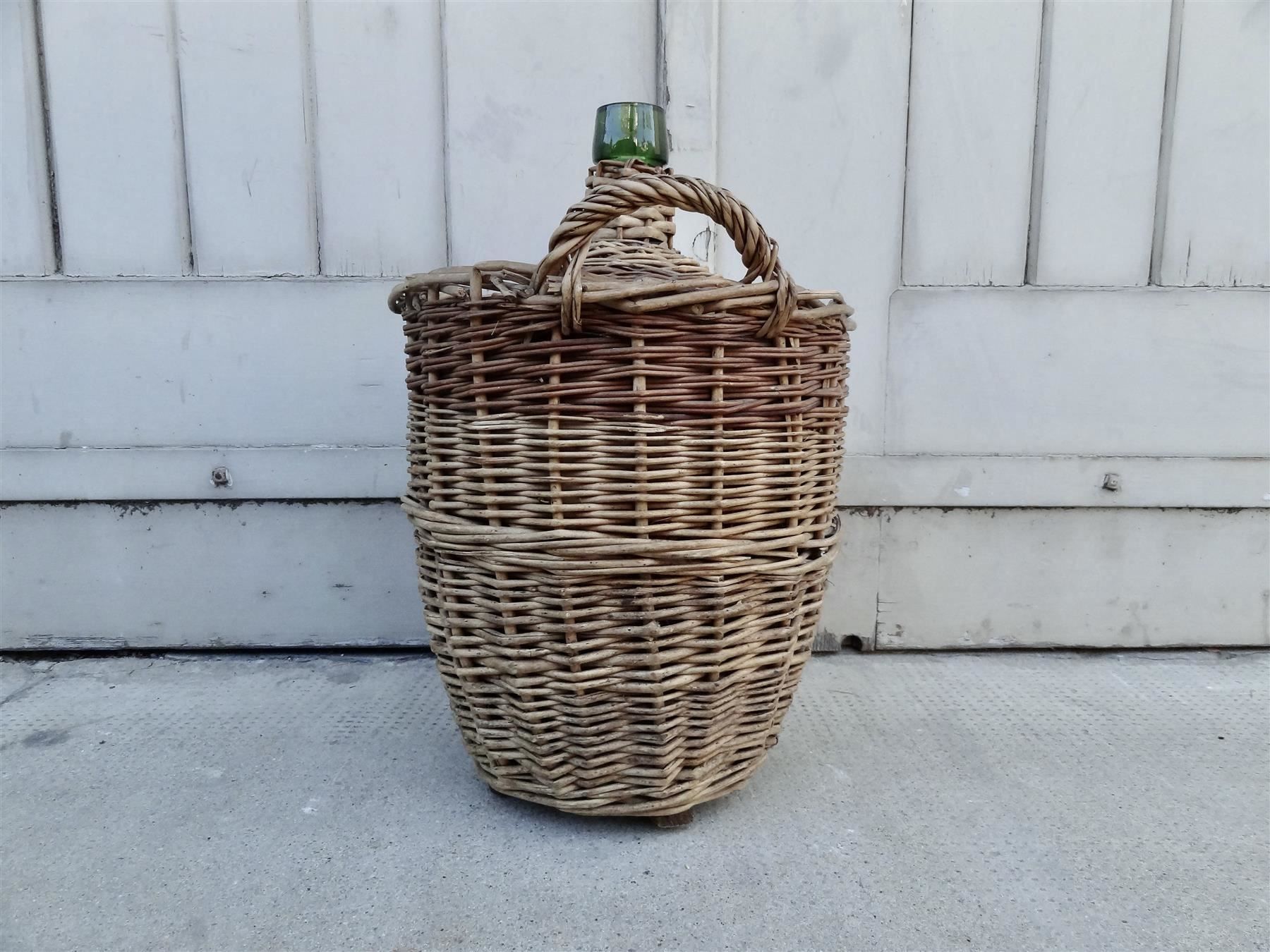Bottiglie: alte grosse Korbflasche 7.6 Liter 1948 – Nuovo e nell'imballaggio originale da Kerzers venduto da Flaschenposten 5