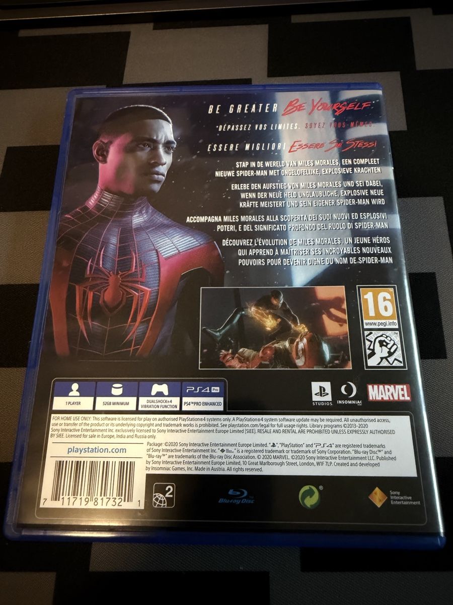 Sony Spiele: Spider-Man Miles Morales PS4 – Neu (gemäss Beschreibung) aus St. Gallen von dmkiraly 1