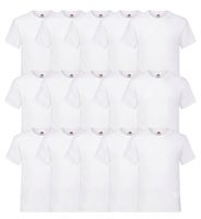 15x T-shirt Fruit of the Loom Grösse XL - Weiss NEU