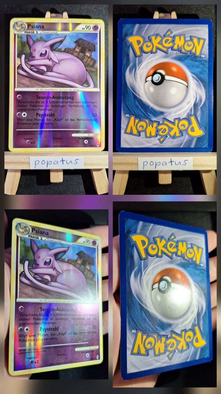 Pokémon Sammelbilder & Trading cards: Psiana Reverse (CL 4) | DE | Ruf der Legenden – Gebraucht aus Andwil SG von popatus