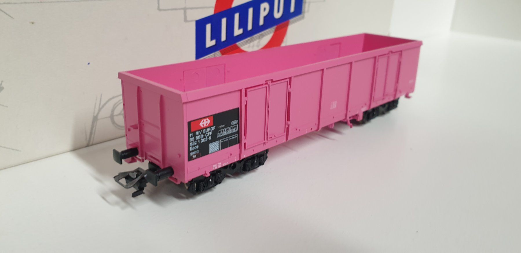 Liliput Modelleisenbahnen: Liliput SBB Güterwagen H0/DC – Gebraucht aus Neuenhof von ludovicco 6