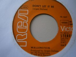 Vinyl-Single Wallenstein - Don't Let it Be