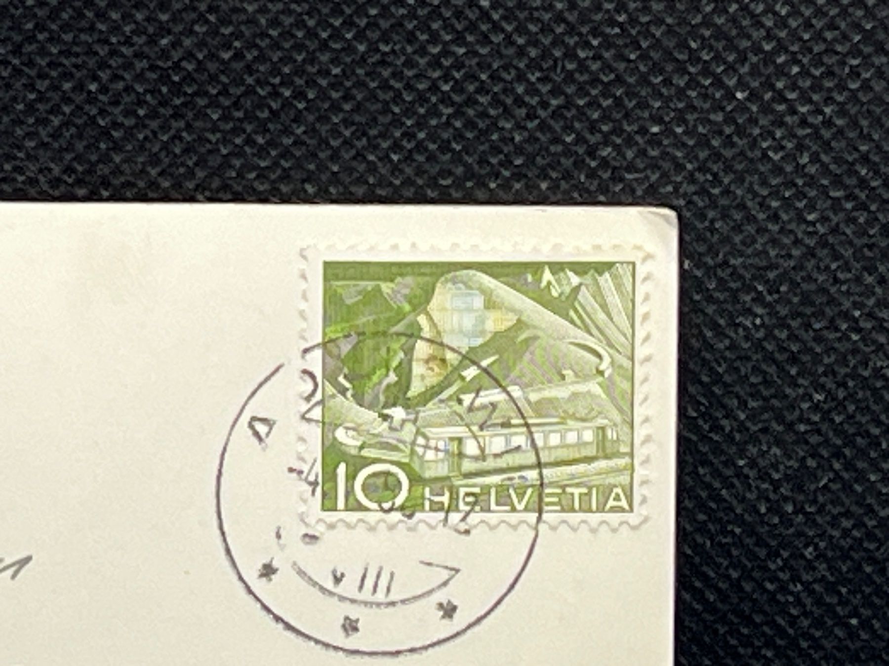 Cartoline postali: Brauerei Feldschlösschen Rheinfelden – Usato da Widnau venduto da Brusi9 1