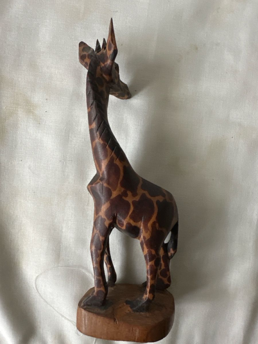 Figuren: Holz Giraffe, Handarbeit, Deko Objekt, Geschenkidee! – Gebraucht aus Zürich von Chaeffeler 2