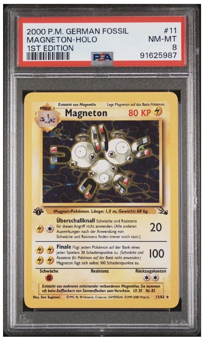 Pokémon Carte collezionabili: Psa Fossil Magneton – Nuovo (secondo la descrizione) da Herznach venduto da Terratemptrop