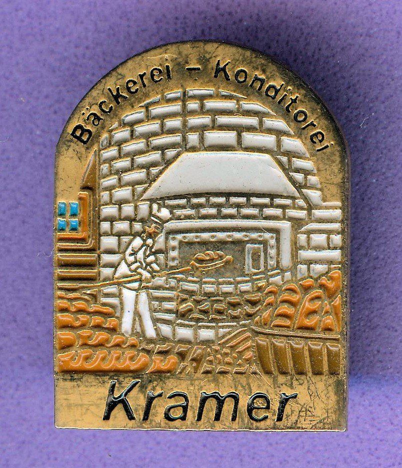 Placchette & Badge: Bäckerei  KRAMER – Usato da Winterthur venduto da Sammleroase
