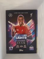 Alexander Isak Limited Edition Stadium Lights Match Attax